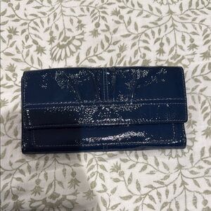 Coach Elegant Navy Blue wallet